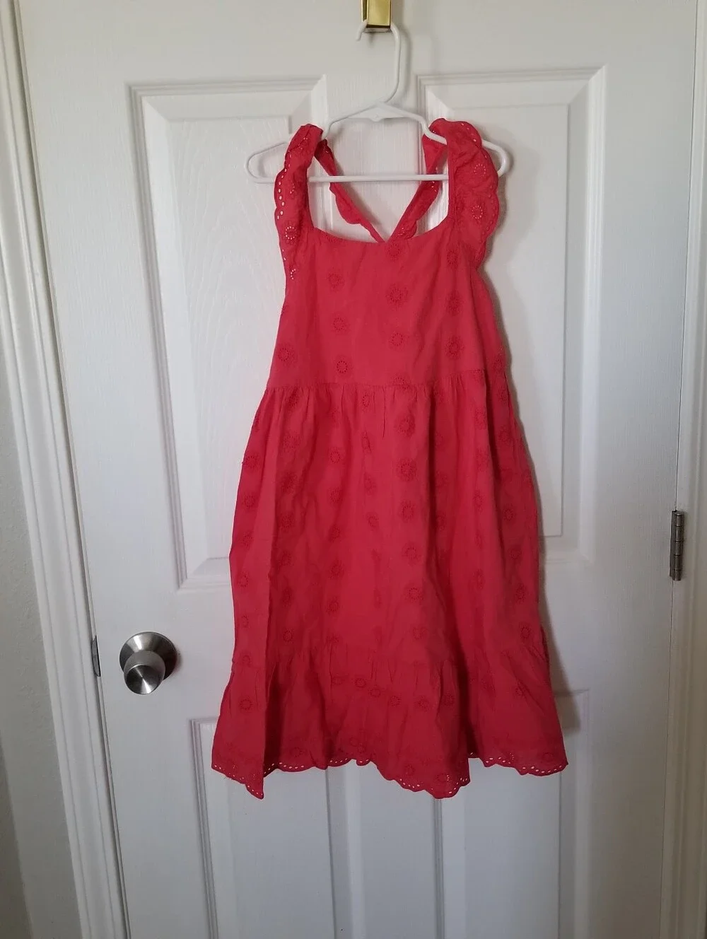 New Gap kids Girls Eyelet Dress 8